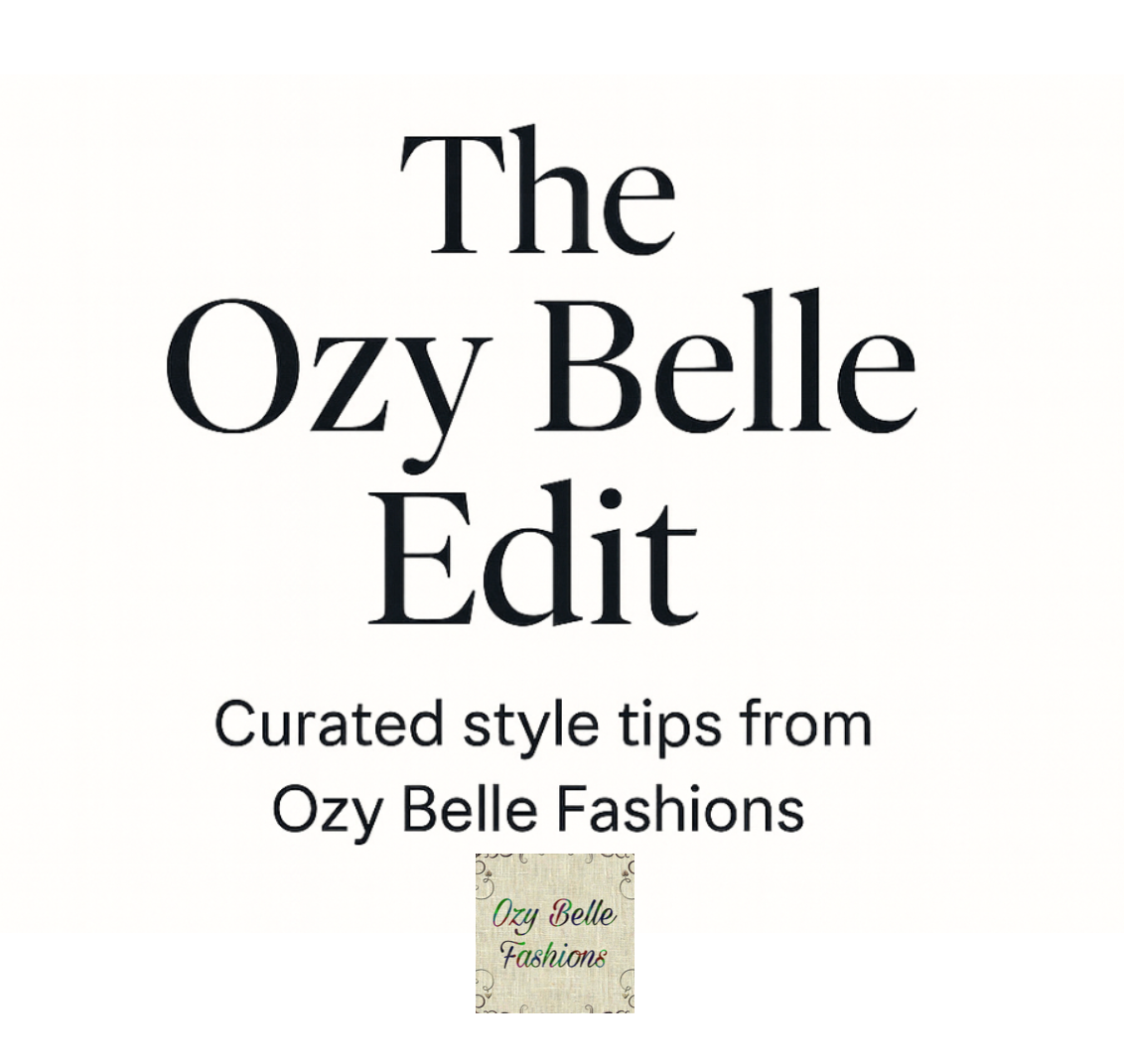 The Ozy Belle Edit
