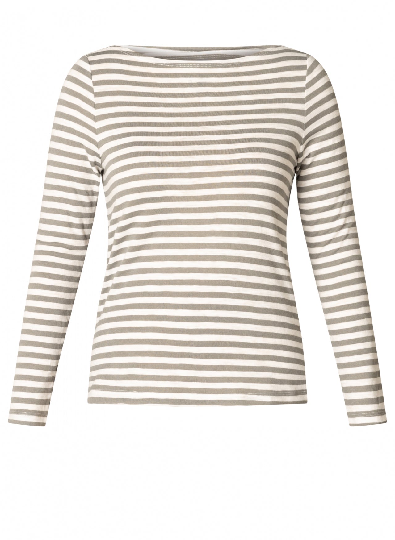 Bunny Stripped Jersey cotton Boat neck