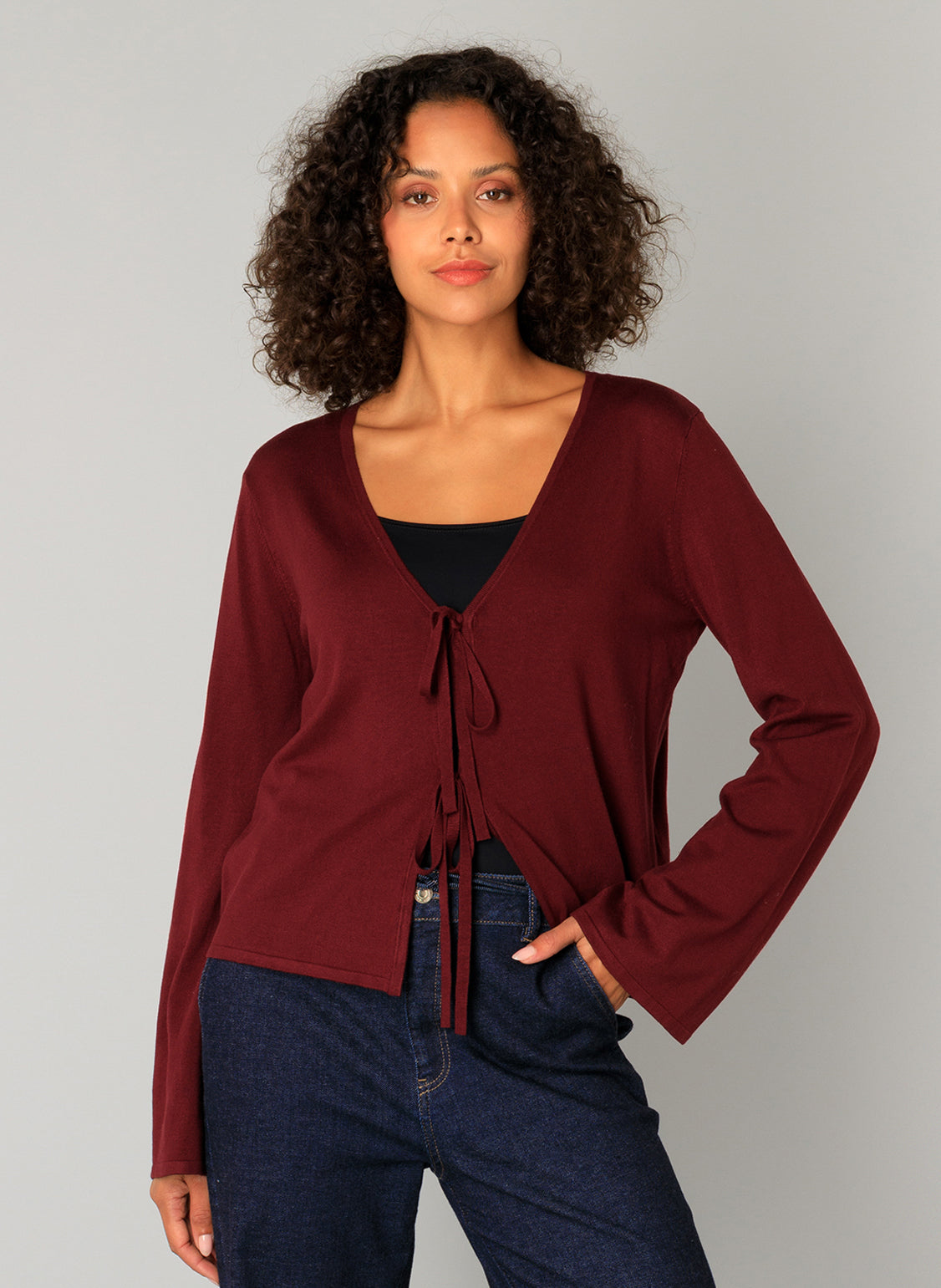 Camille Port Cardigan