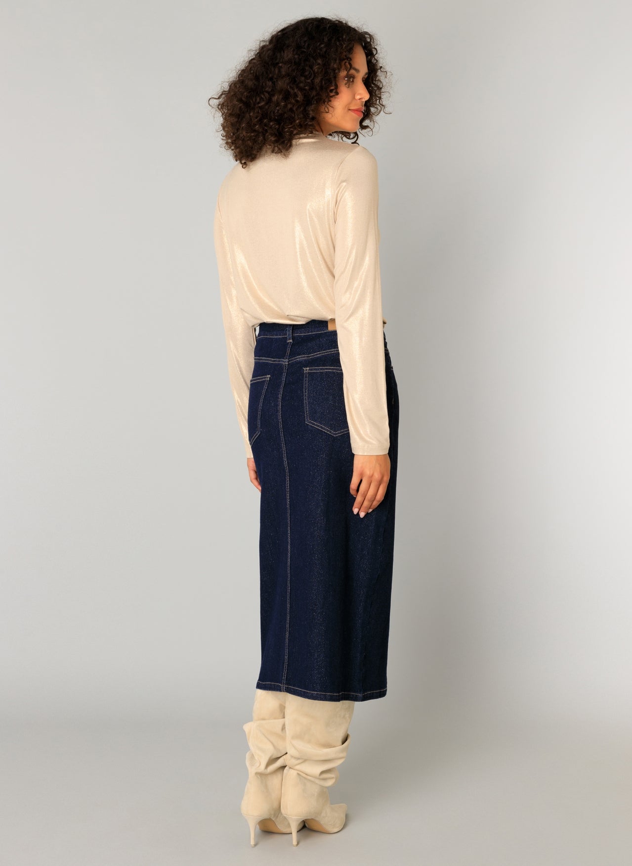 Candela Shimmer Top