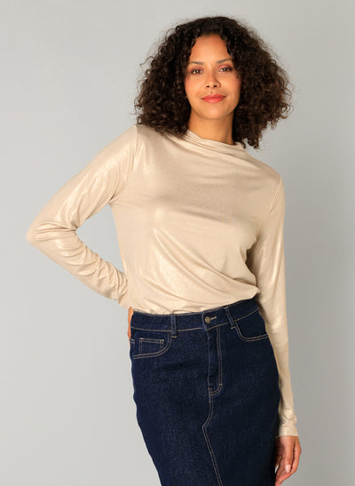 Candela Shimmer Top
