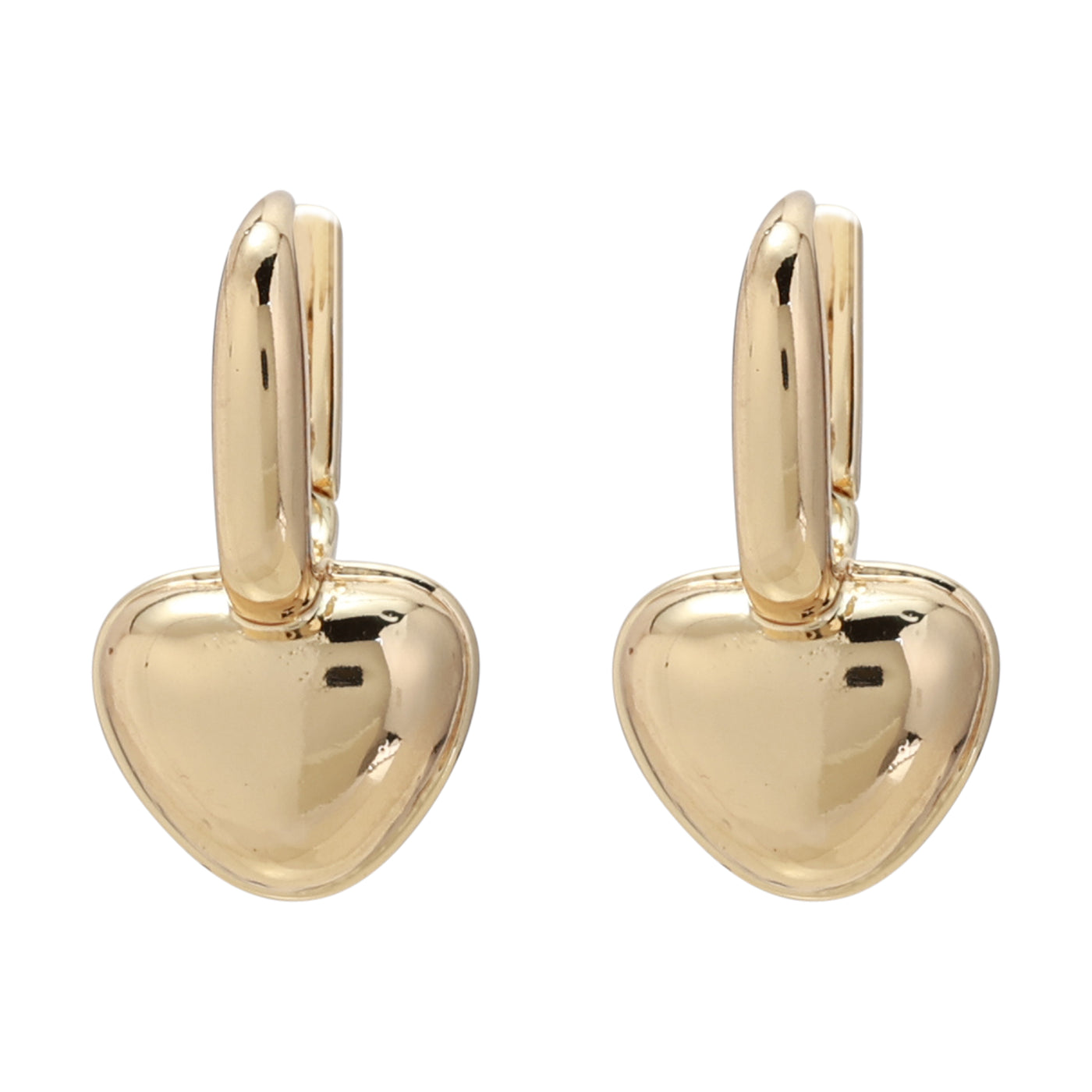 Stylized Hearts Gold and Silver