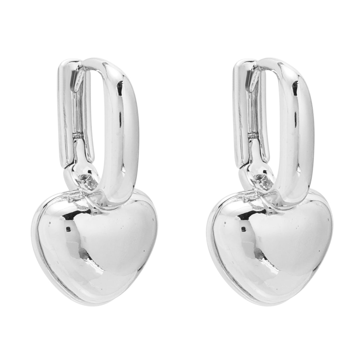 Stylized Hearts Gold and Silver