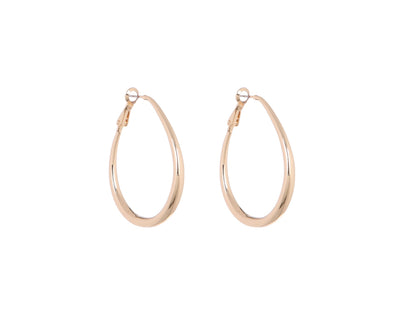 Teardrop Hoop Earrings - Two Colours