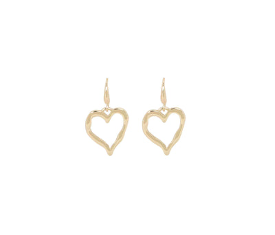 Heart Earrings- Two Colours