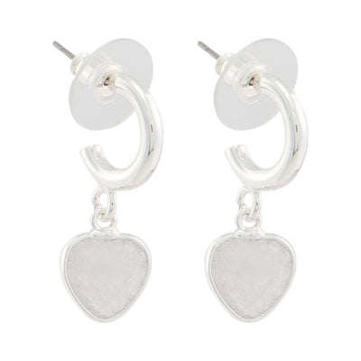 Heart Charm & Pearl Necklace