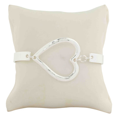 Heart Bangle - Two Colours
