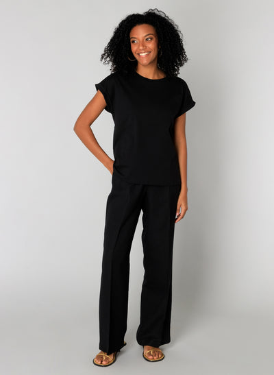 Sarina crew neck tee 2 colours