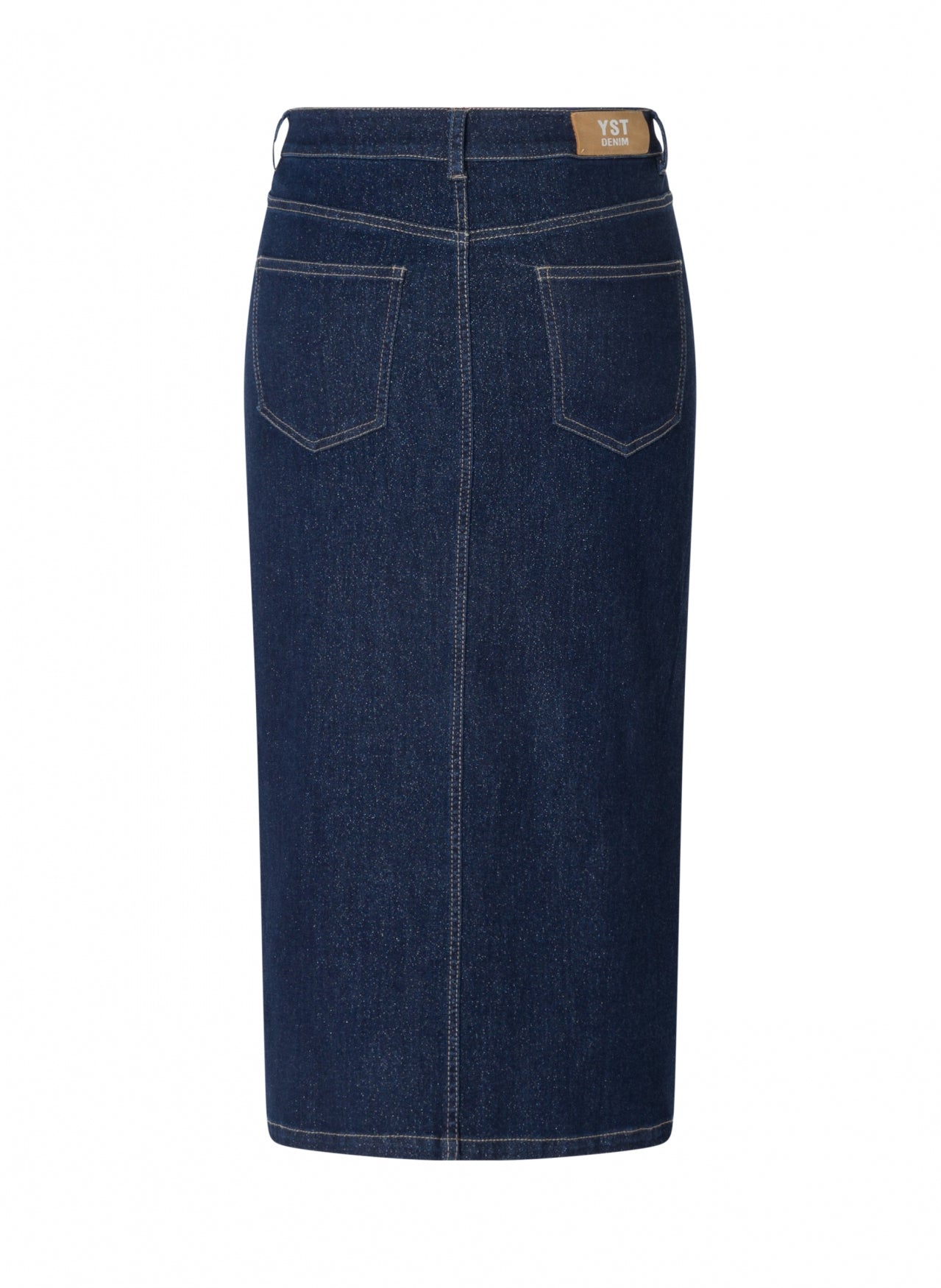 Celine Dark Denim Skirt