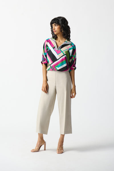 Geometric Boxy top Joseph Ribkoff