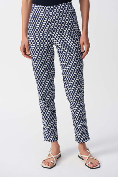 Jacquard Geo Print pants Joseph Ribkoff