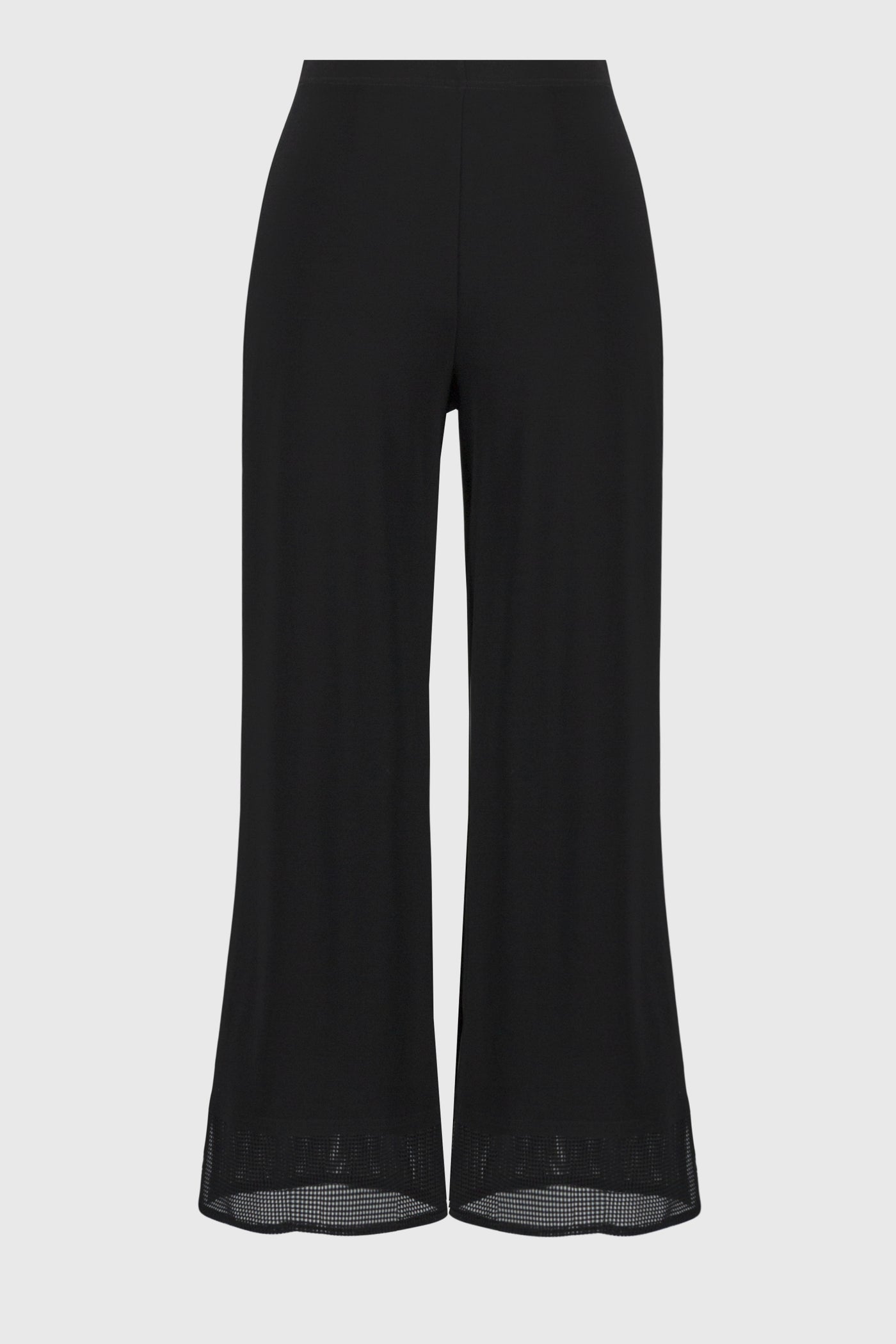 Silky Knit Culotte with Mesh detail-  Joseph Ribkoff