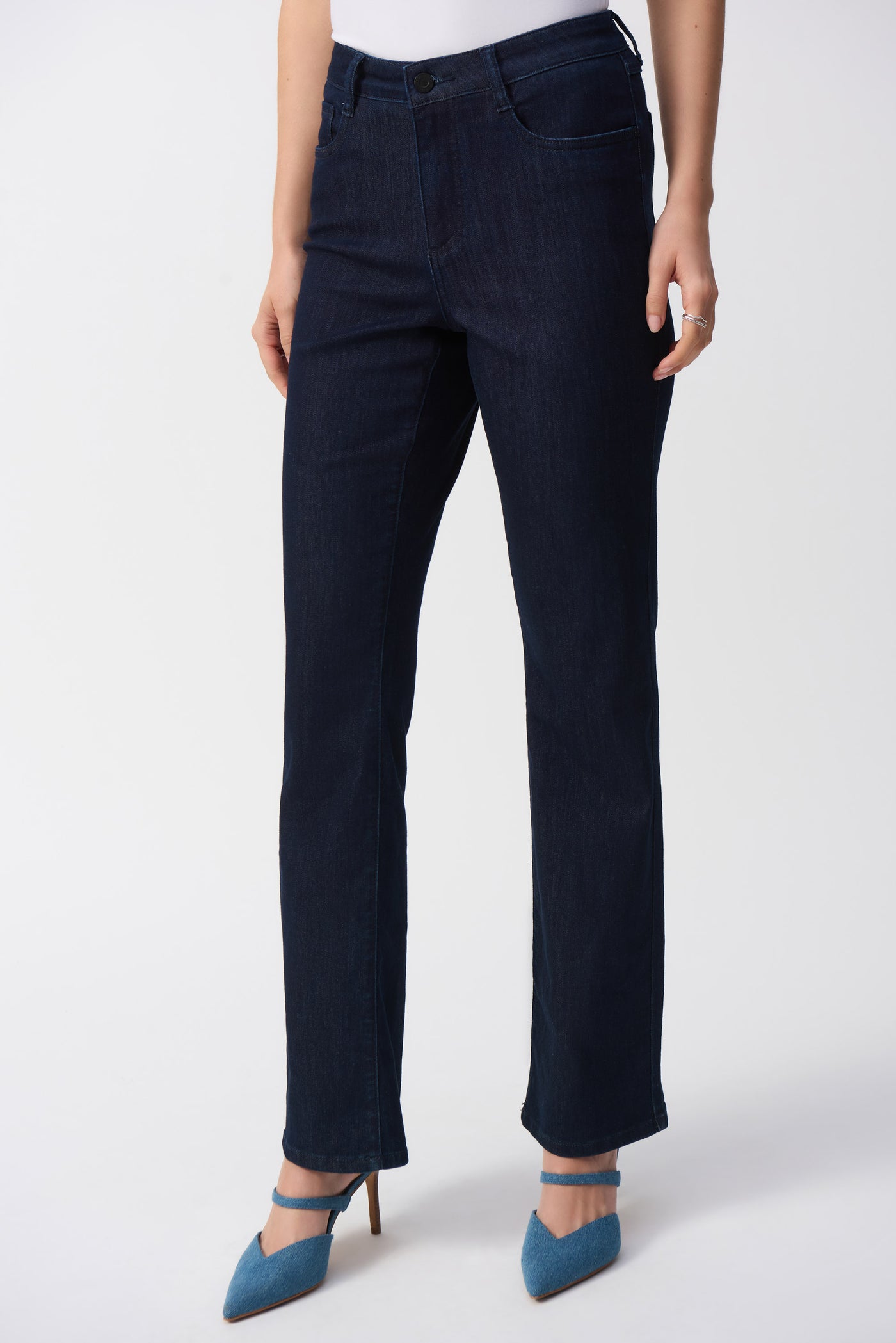 Brooke Classic Boot Cut Stretch Dark Denim - Joseph Ribkoff