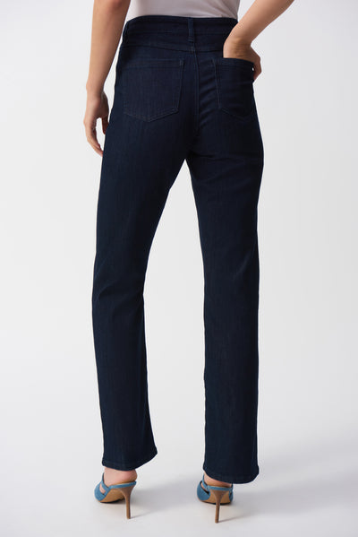 Brooke Classic Boot Cut Stretch Dark Denim - Joseph Ribkoff