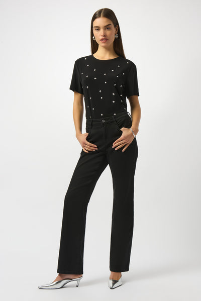 Brooke Bootcut Jean, Two colours Joseph Ribkoff
