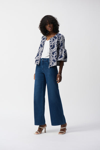 Goldie Classic Wide leg stretch Jean  Joseph Ribcoff