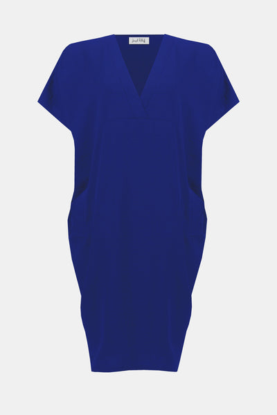 Kimono Sleeve V-Neck Dress-  2 colours Joseph Ribkoff