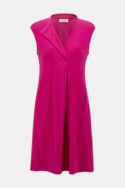 A- line front pleat Dress- Joseph Ribkoff