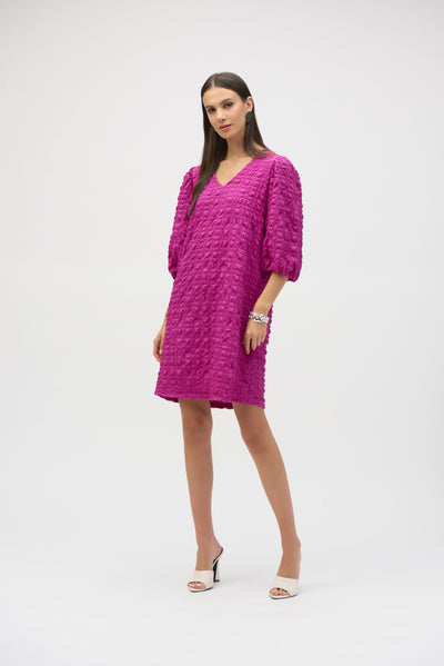 Puff Sleeve Dress - Joseph Ribkoff