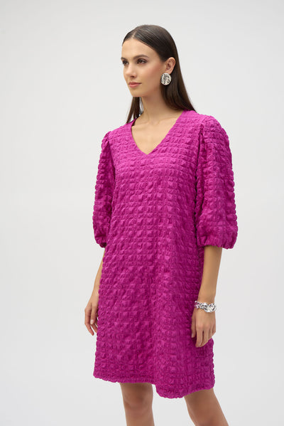 Puff Sleeve Dress - Joseph Ribkoff