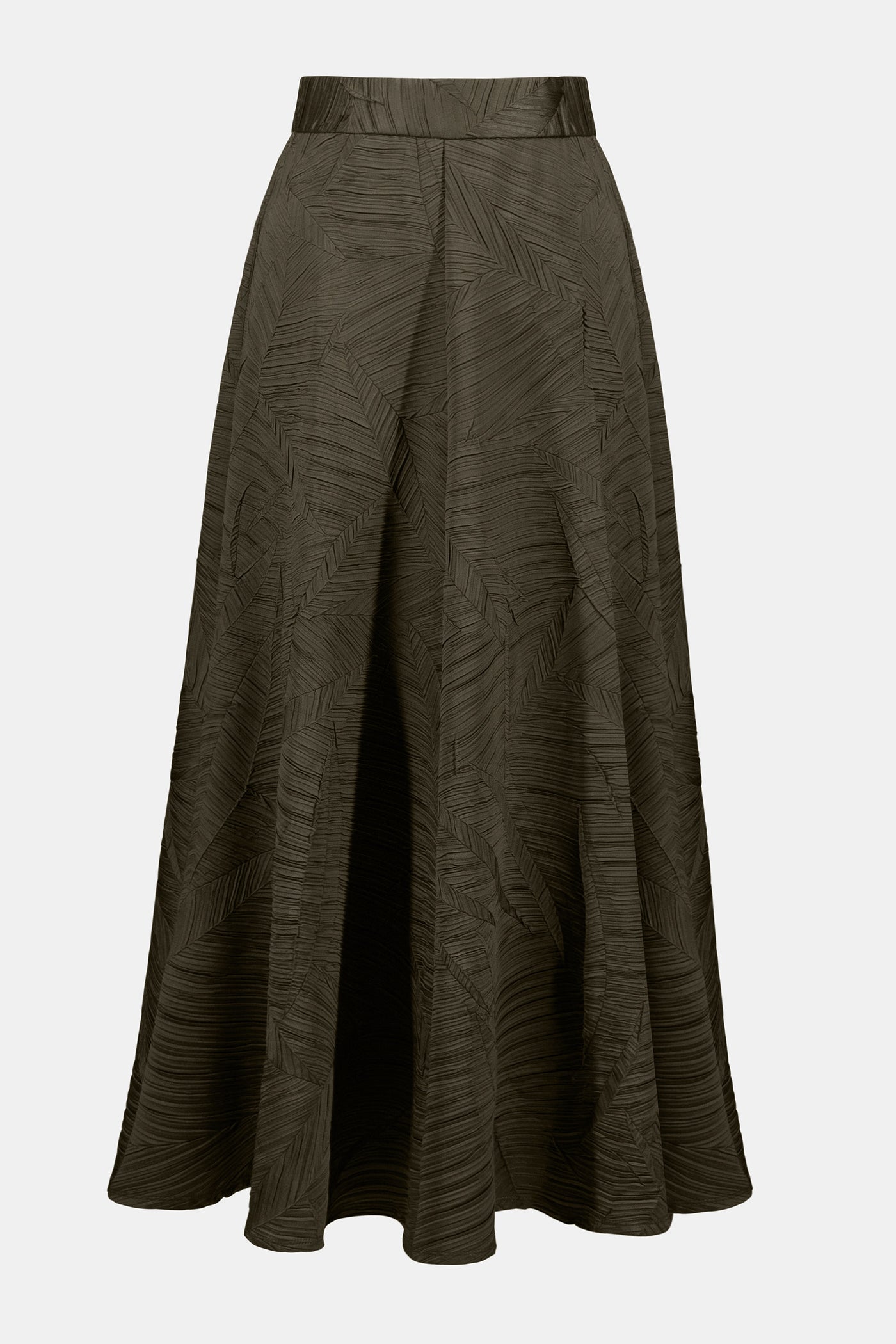 Satin Pleated Skirt by Joseph Ribkoff