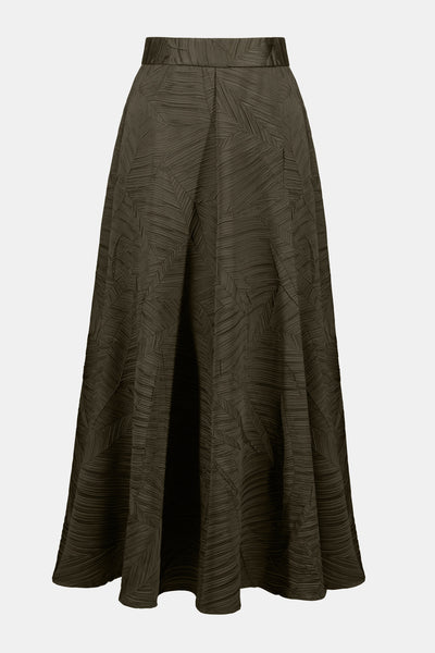 Satin Pleated Skirt by Joseph Ribkoff