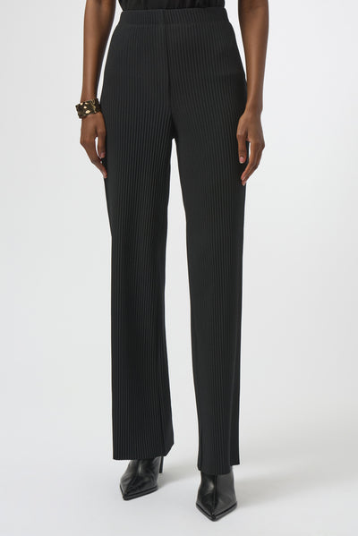 Pleated Scuba Crepe Pant by Joseph Ribkoff