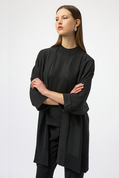 Jewel Embellished Kimono Sleeve by Joseph Ribkoff