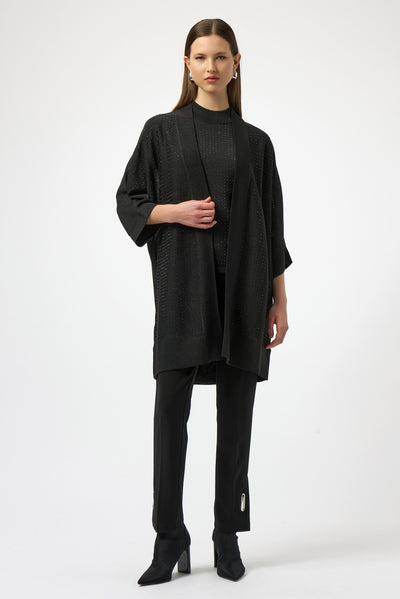 Jewel Embellished Kimono Sleeve by Joseph Ribkoff