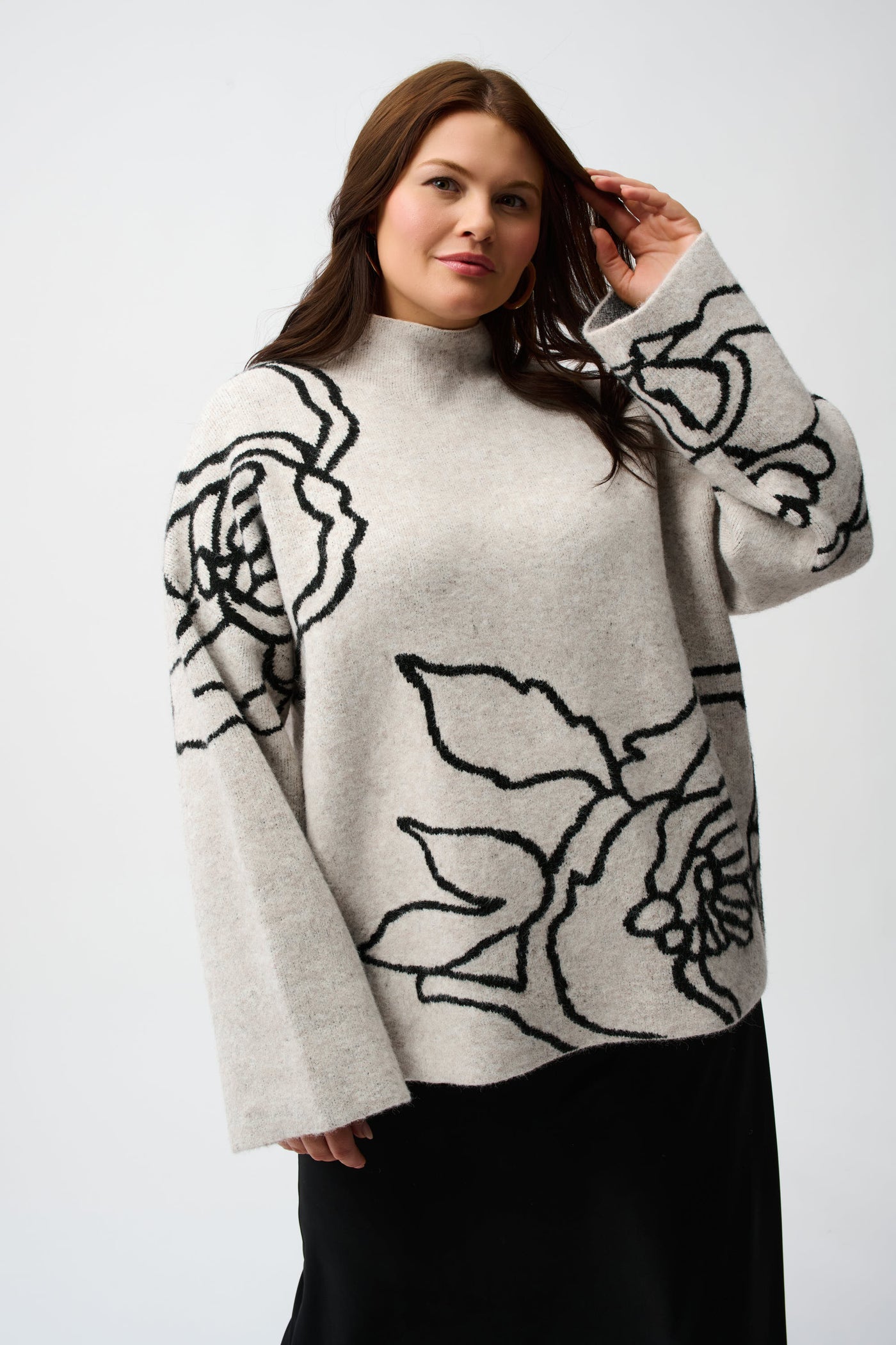 Floral Knit Print