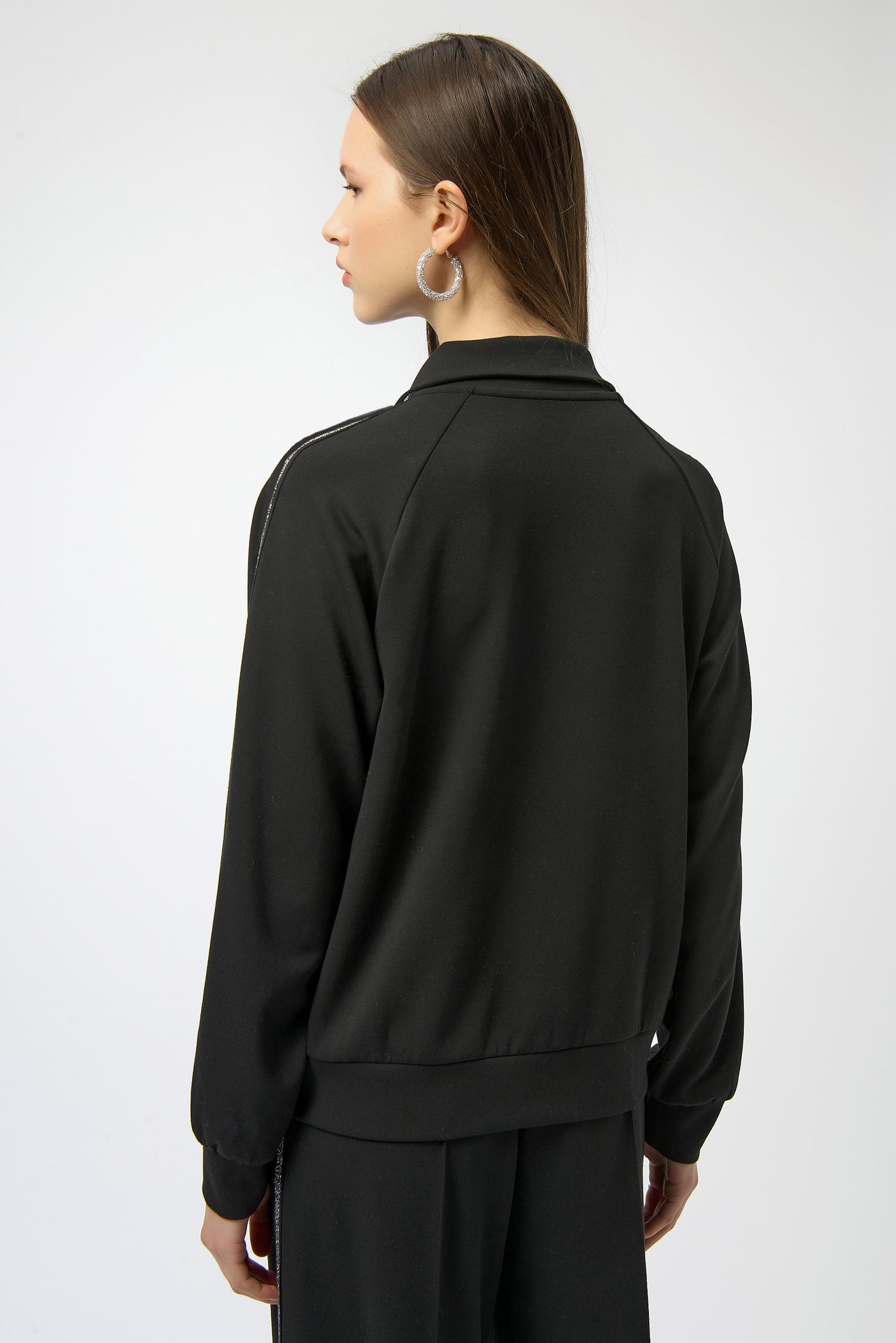 Scuba Jersey Jacket with Silver Trim