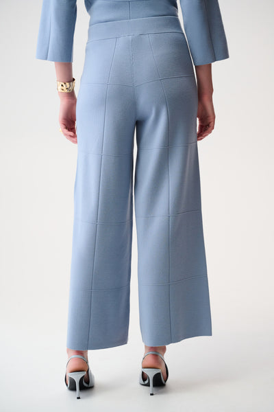 Window Pane Knit Pants by Joseph Ribkoff
