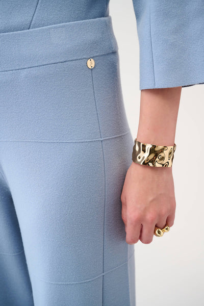 Window Pane Knit Pants by Joseph Ribkoff