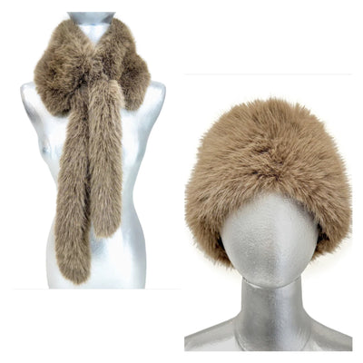 Fantasy Faux Fur Headbands and Stoles