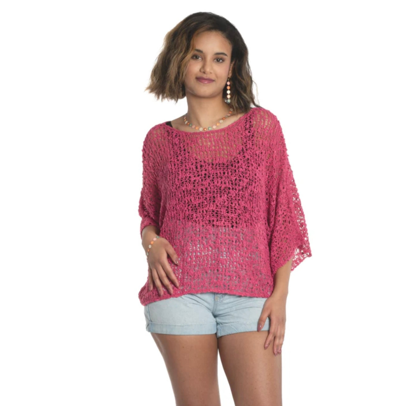 Popcorn knit tops 9 colours