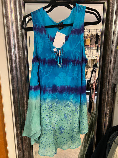 Summer Tunic Top Sleeveless NEW assorted colours