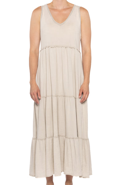 Embroidered Heart Maxi Dress- Two Colours