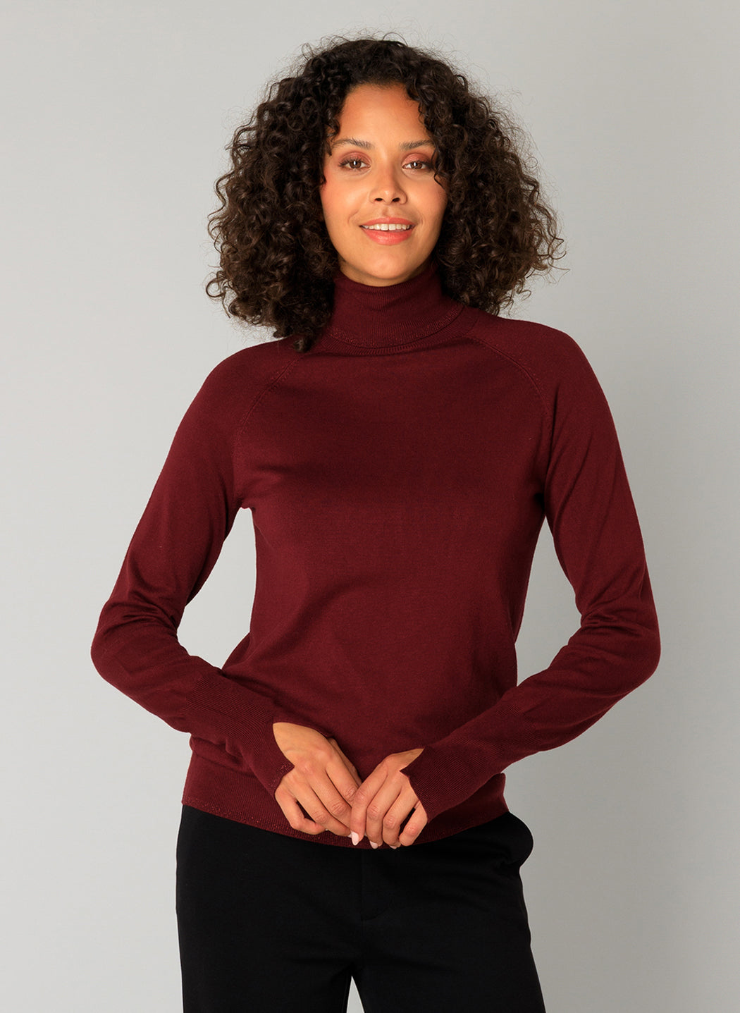 Yest Essential Lightweight Knit Turtlenecks