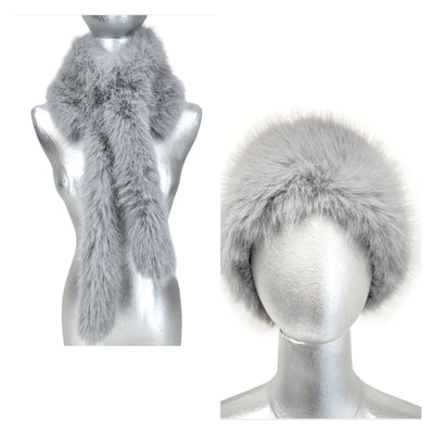 Fantasy Faux Fur Headbands and Stoles