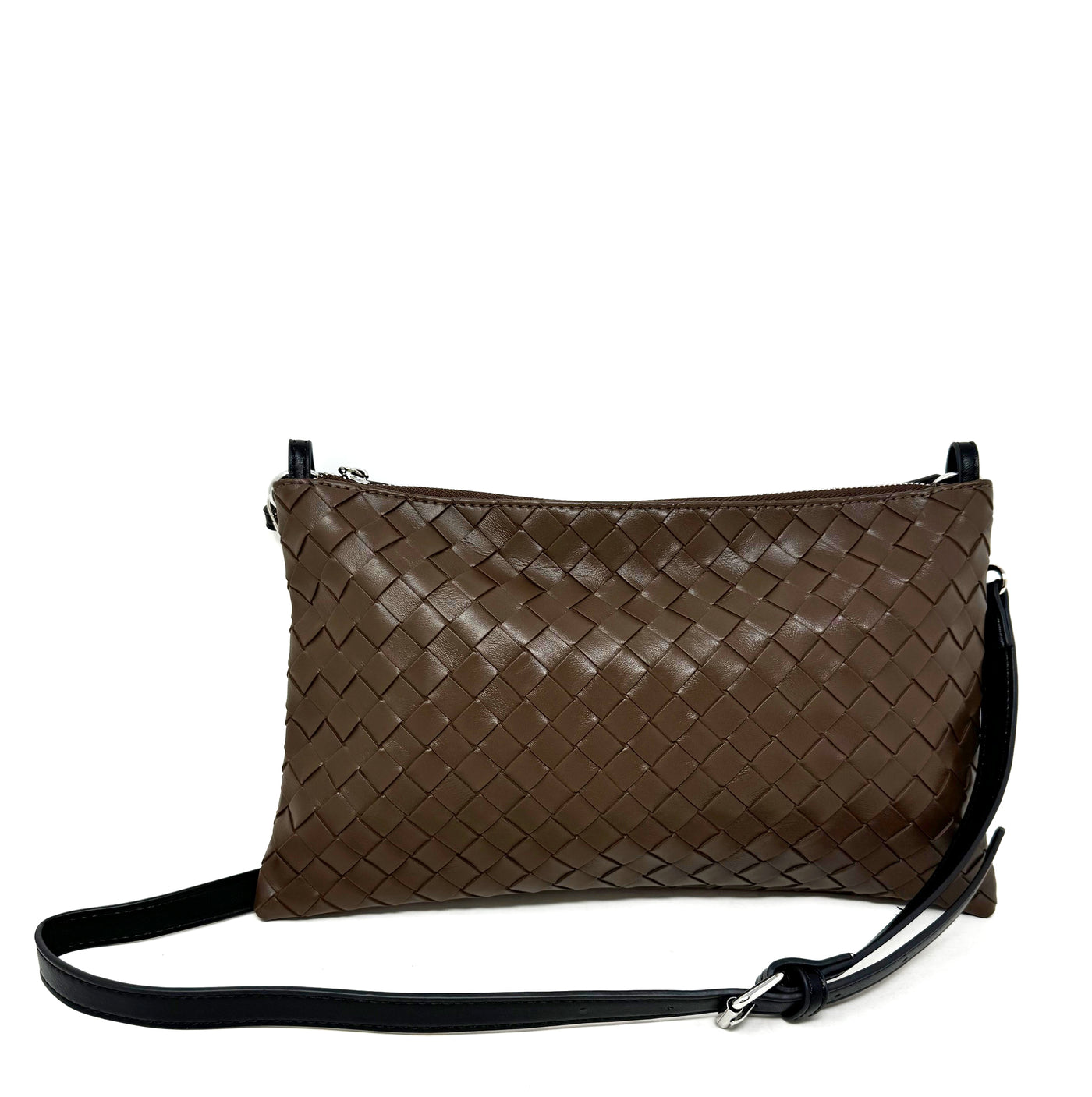 Woven Tote with Decorative Handle