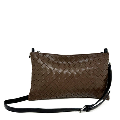 Woven Tote with Decorative Handle