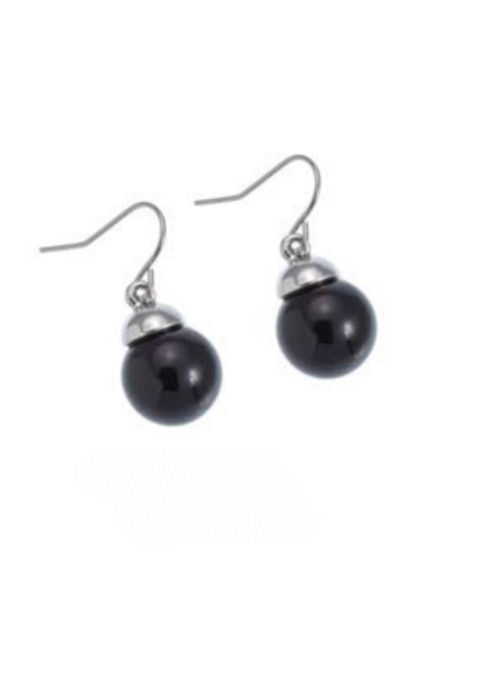 Black Pearl Earrings
