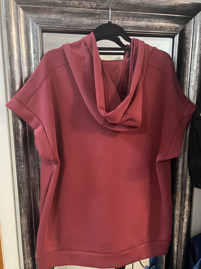 Paulette Pullover in Burgundy