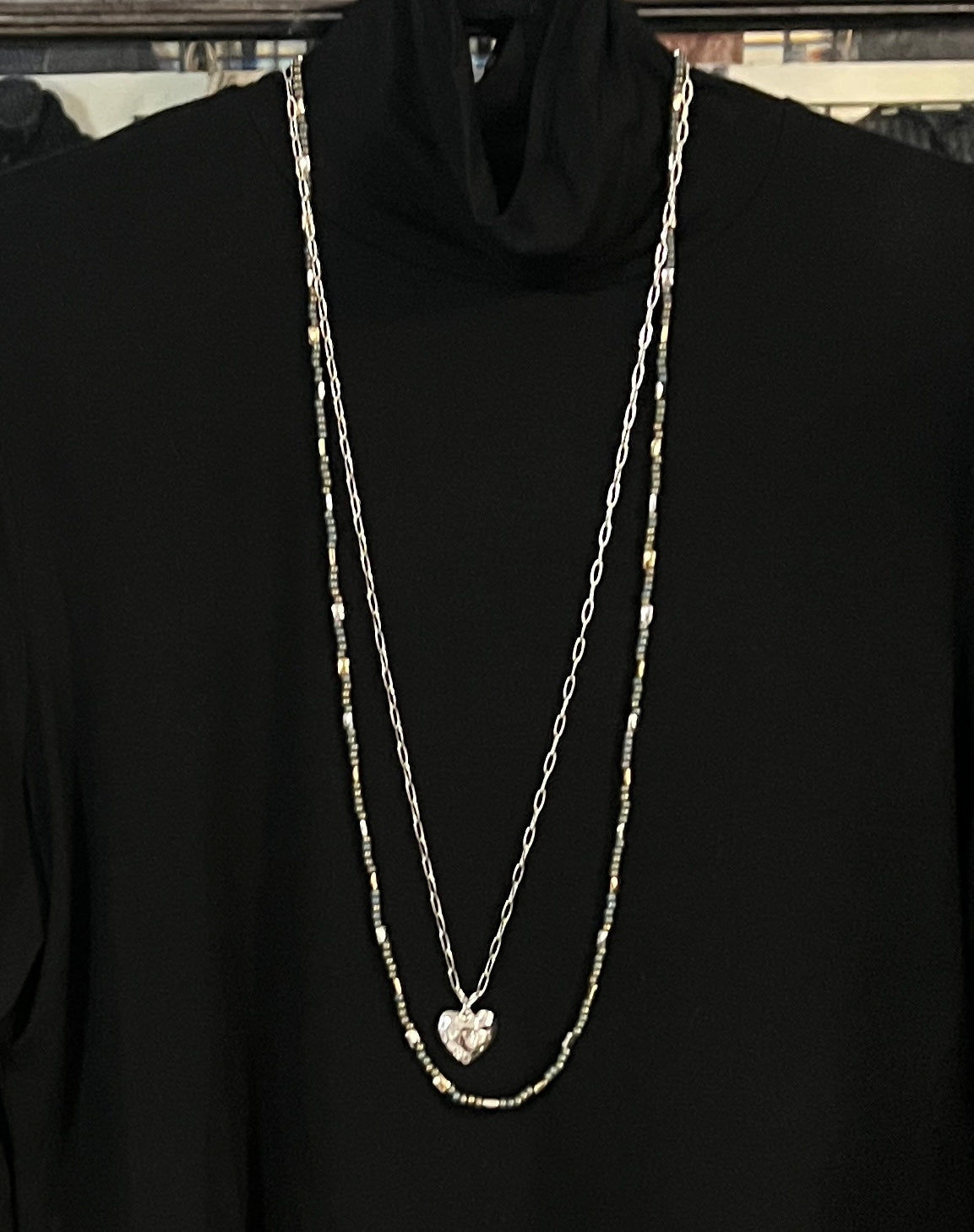 Heart 2 in 1 Necklace