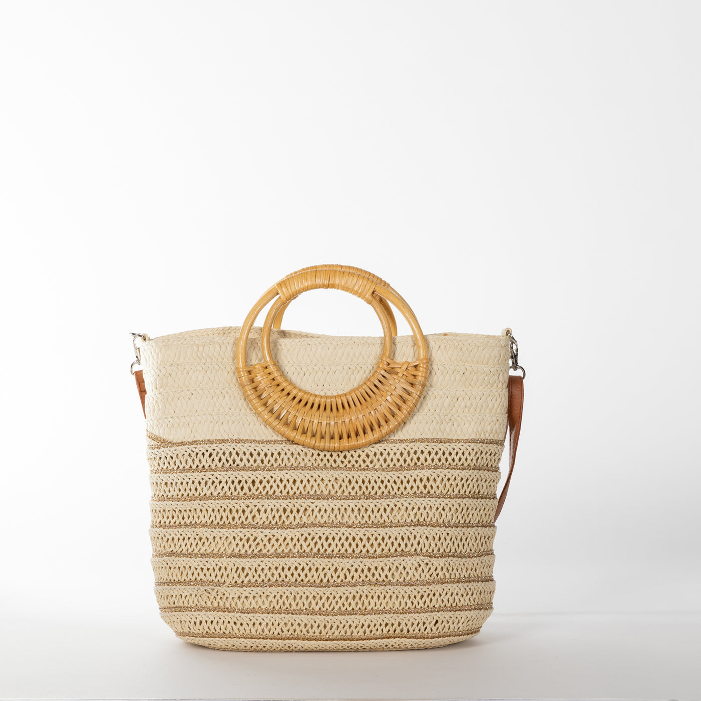 Rattan tote Bags and matching Hats