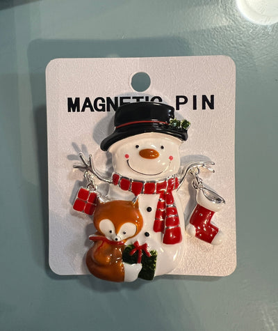 Magnetic Brooches  - Winter and Holiday Choices