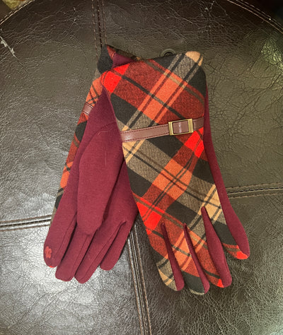 Plaid & Patterned Gloves