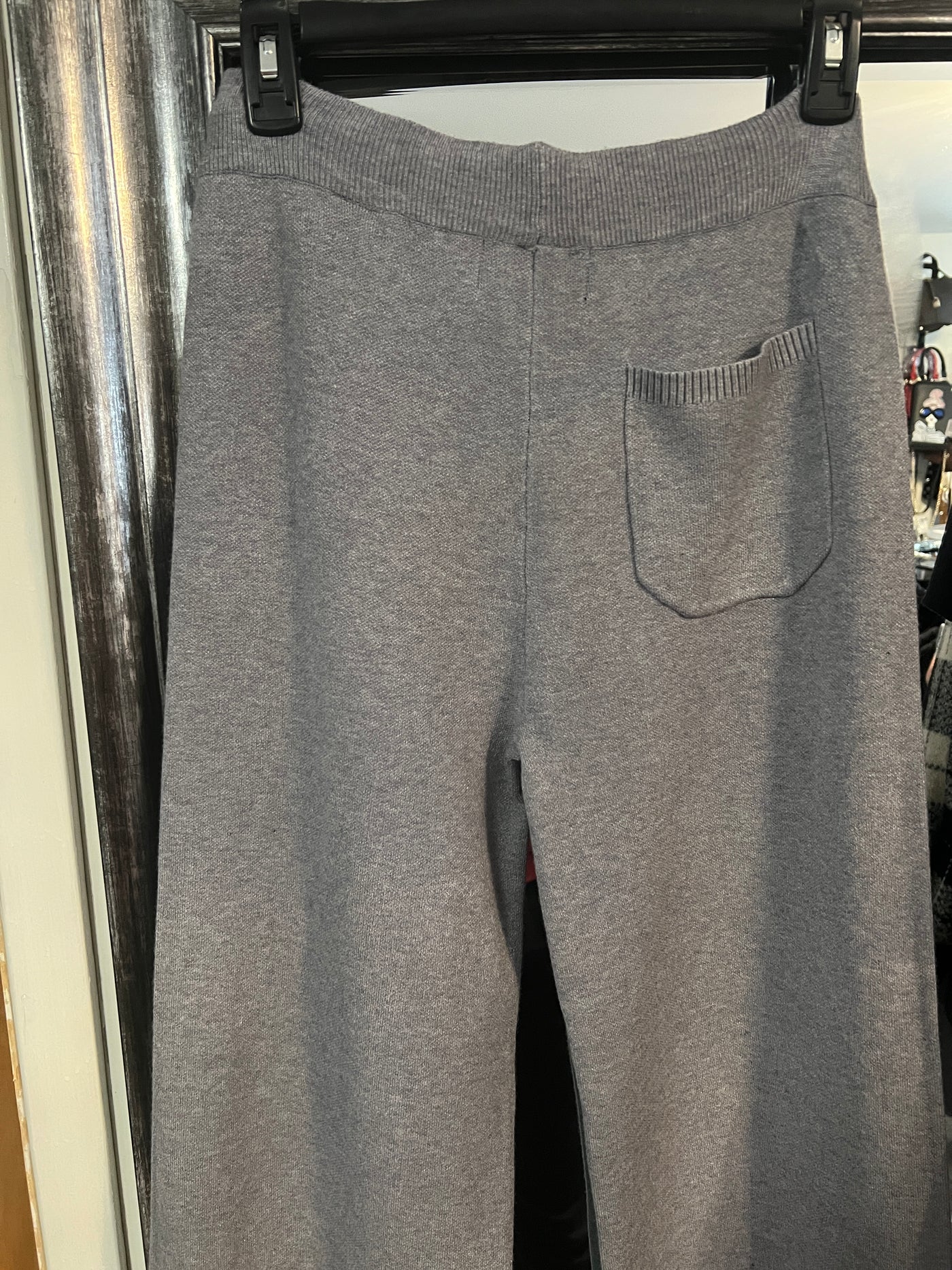 Wide-Leg Knit Pant