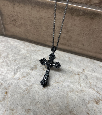 Crystal Cross Necklace