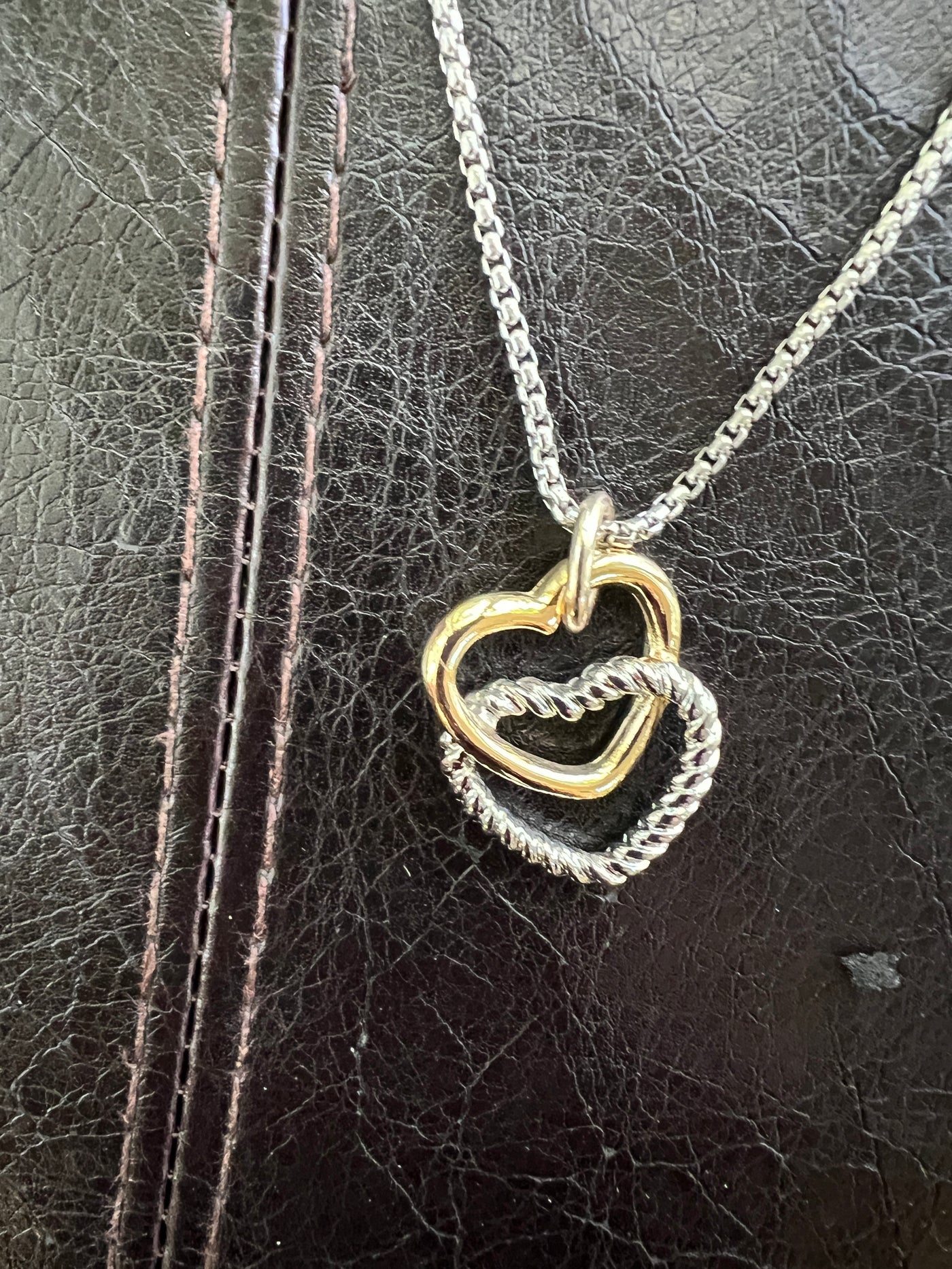 Double Heart Necklace